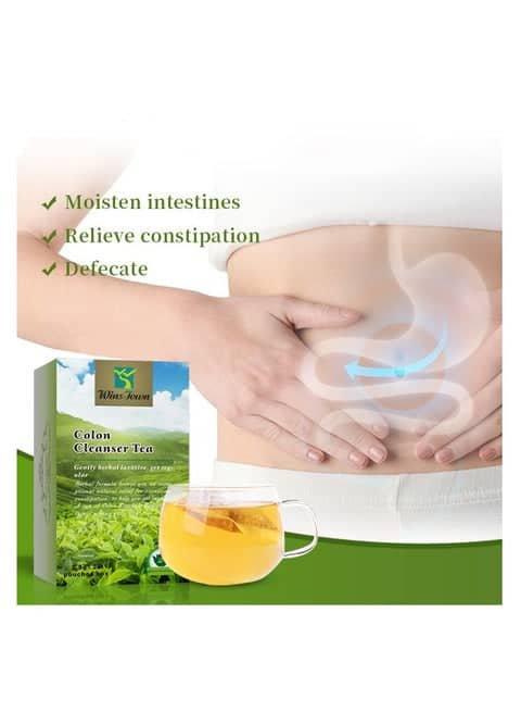 نتائج شاي القولون قبل وبعد